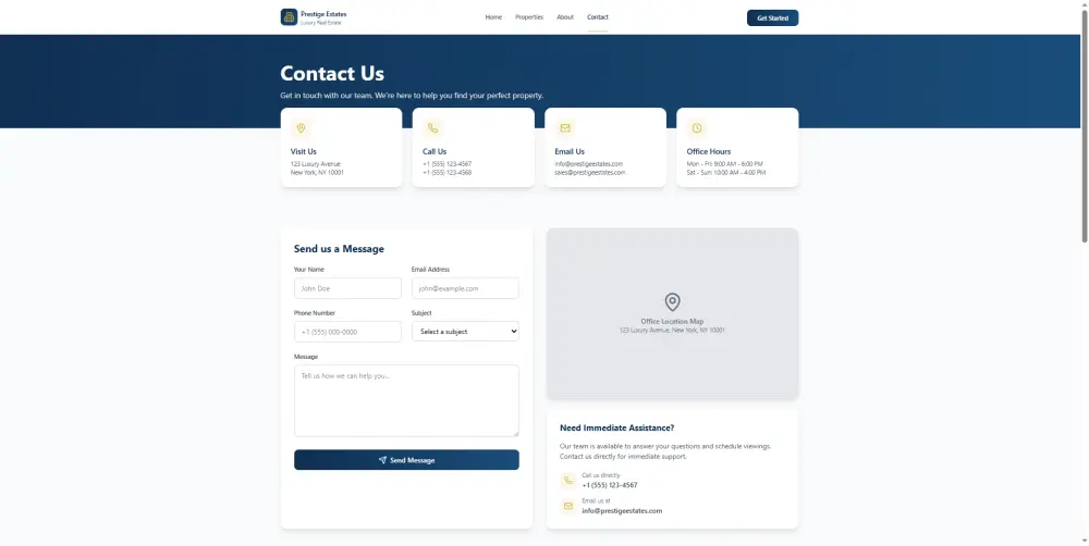 تصميم موقع شركة احترافي متوافق مع SEO باستخدام React و Next.js