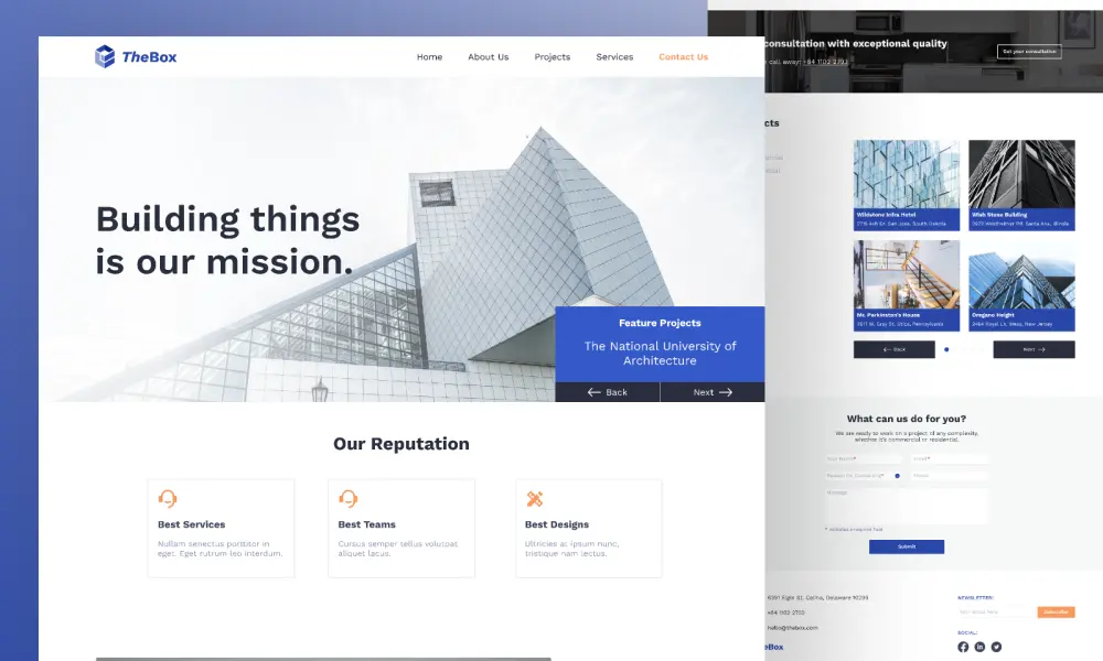 سأقوم بتصميم Landing Page احترافية متوافقة مع محركات البحث