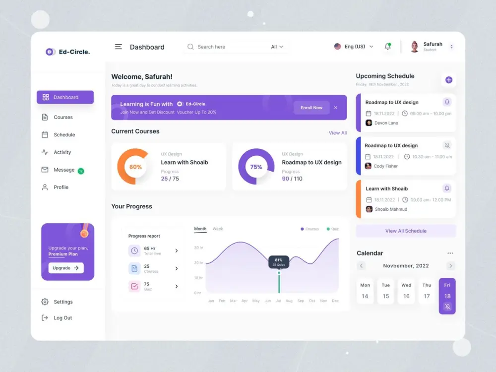 سأقوم بإضافة Dashboard وتحليلات احترافية React أو Laravel