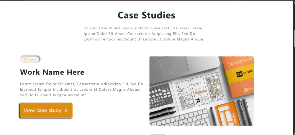 تصميم Portfolio شخصي احترافي ومتجاوب باستخدام HTML وCSS وBootstrap