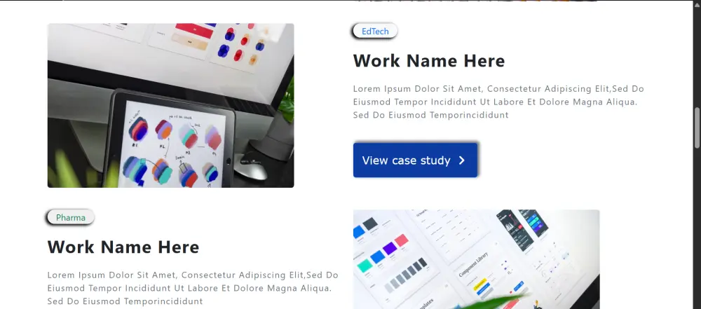 تصميم Portfolio شخصي احترافي ومتجاوب باستخدام HTML وCSS وBootstrap