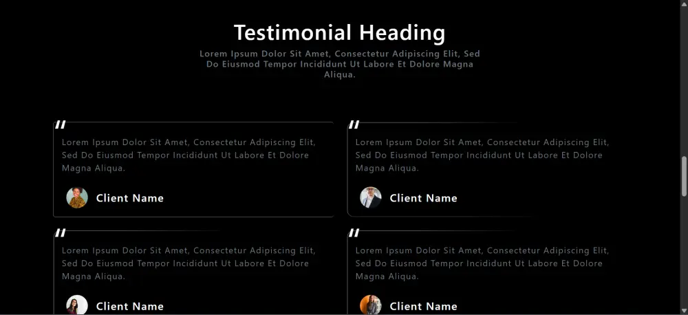 تصميم Portfolio شخصي احترافي ومتجاوب باستخدام HTML وCSS وBootstrap