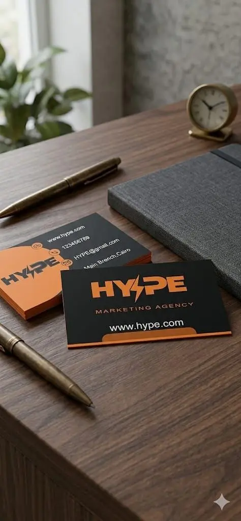 تصميم كارت شخصي (Business Card) احترافي ومبتكر يعبر عن هويتك