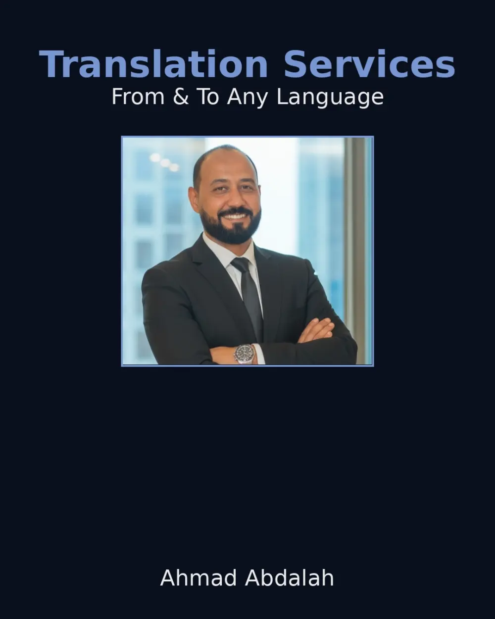 Professional Translation Services From & To Any Language Competitive Rates • Fast Delivery • High Accuracy