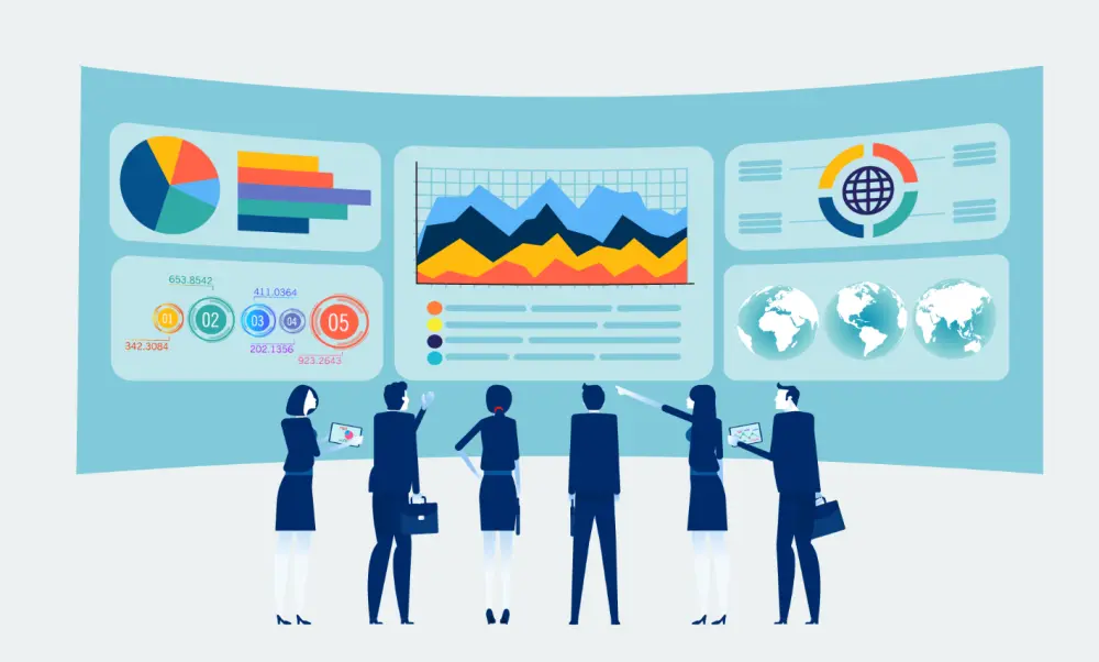 إنشاء Dashboard تفاعلي