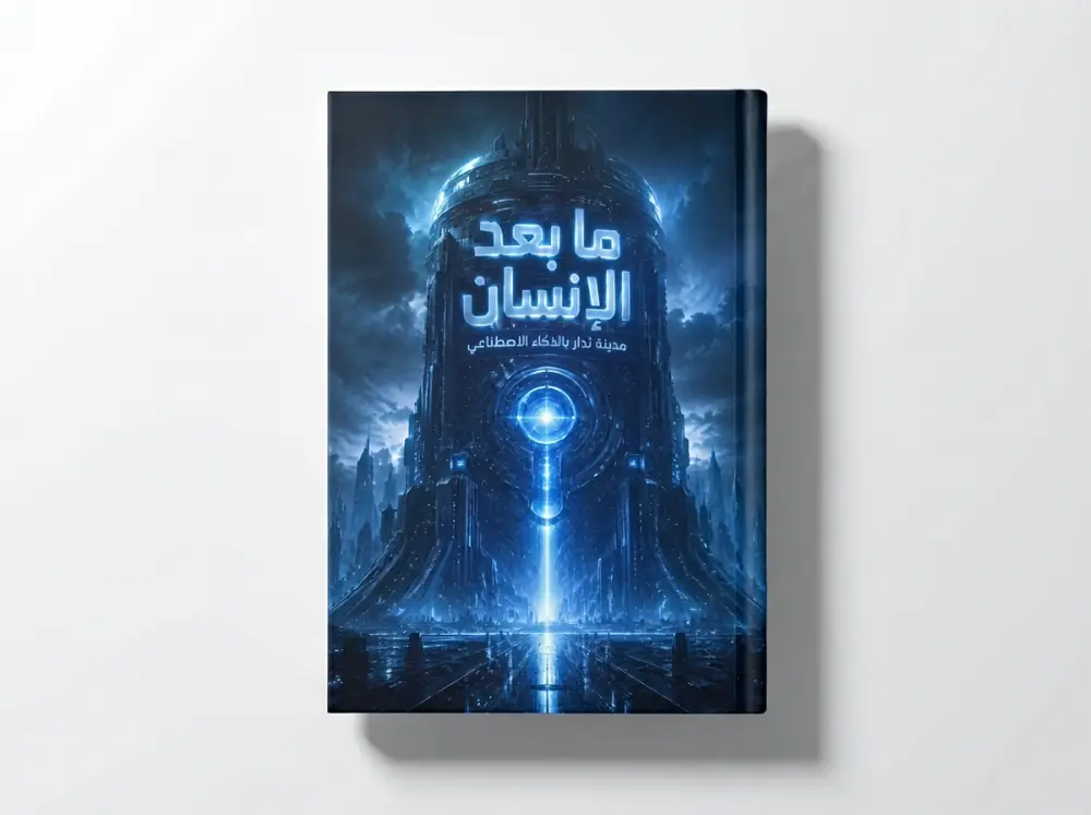 أقدم تصميم غلاف كتاب إلكتروني متكامل يشمل الغلاف الأمامي والخلفي، مصمم خصيصًا للعرض الرقمي