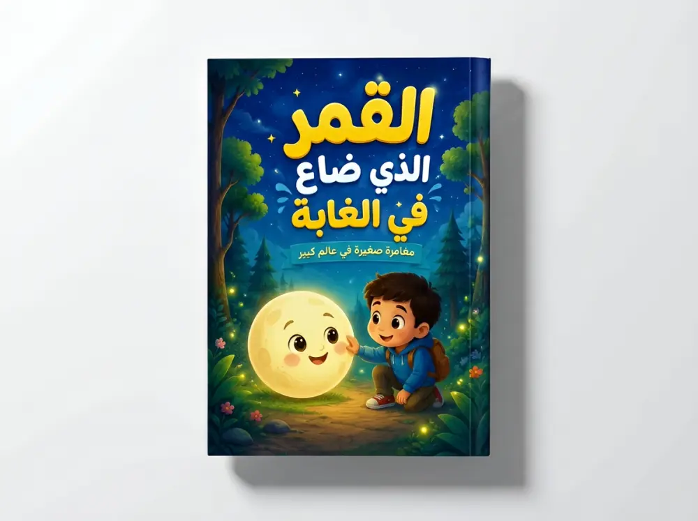 أقدم تصميم غلاف كتاب إلكتروني متكامل يشمل الغلاف الأمامي والخلفي، مصمم خصيصًا للعرض الرقمي