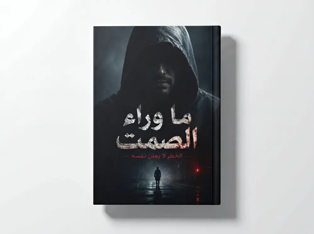 أقدم تصميم غلاف كتاب إلكتروني متكامل يشمل الغلاف الأمامي والخلفي، مصمم خصيصًا للعرض الرقمي