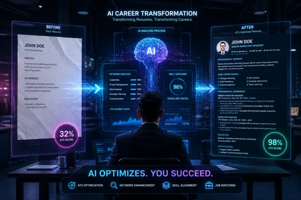 إنشاء CV احترافي متوافق مع ATS لزيادة فرص التوظيف