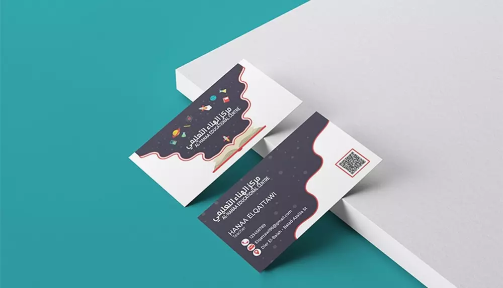 تصميم بطاقات أعمال شخصية وللشركات