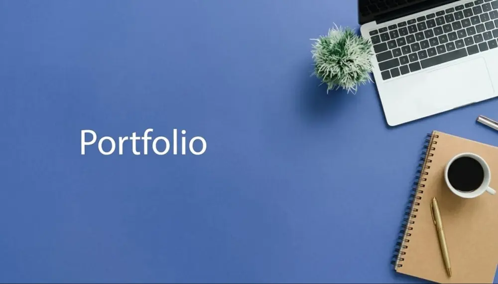 انشاء بورتفوليو Portfolio احترافي