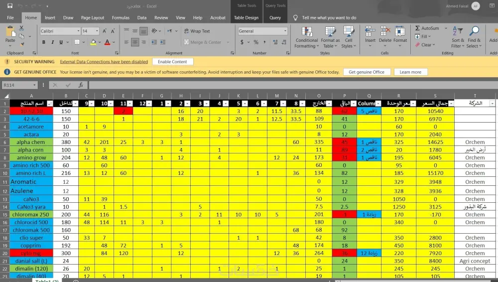 أقدّم خدمة إدخال وتنظيم البيانات باحترافية من ملفات PDF أو الصور أو Word، مع مراجعة دقيقة لضمان خلو البيانات من الأخطاء. تشمل الخدمة تنظيف البيانات (حذف التكرار وتصحيح الأخطاء).