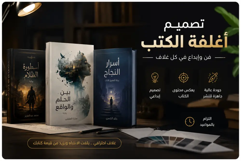تصميم اغلفه كتب ومجالات