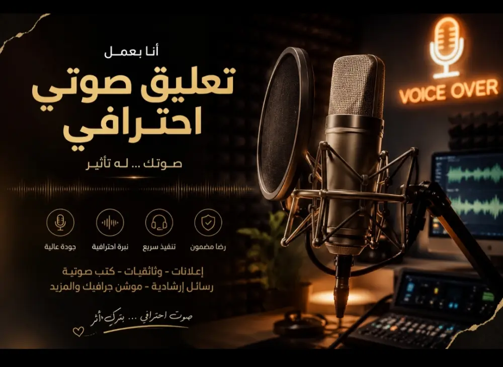 تعليق صوتي احترافي