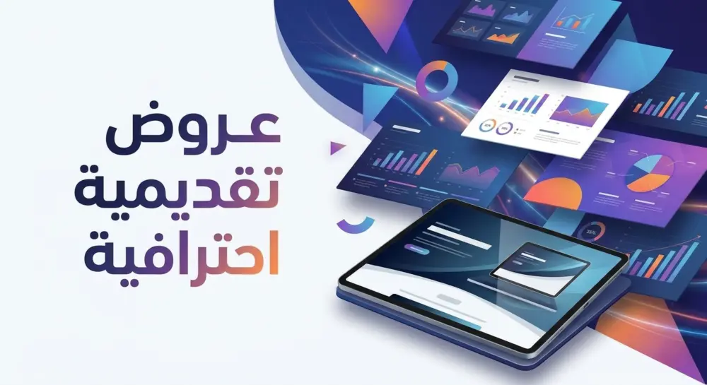 تصميم عرض تقديمي احترافي وجذاب لشركتك أو مشروعك