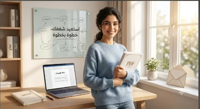 صياغة خطة الطموح الشخصية وكتابة "رسائل استعادة الشغف" وتحفيز الذات