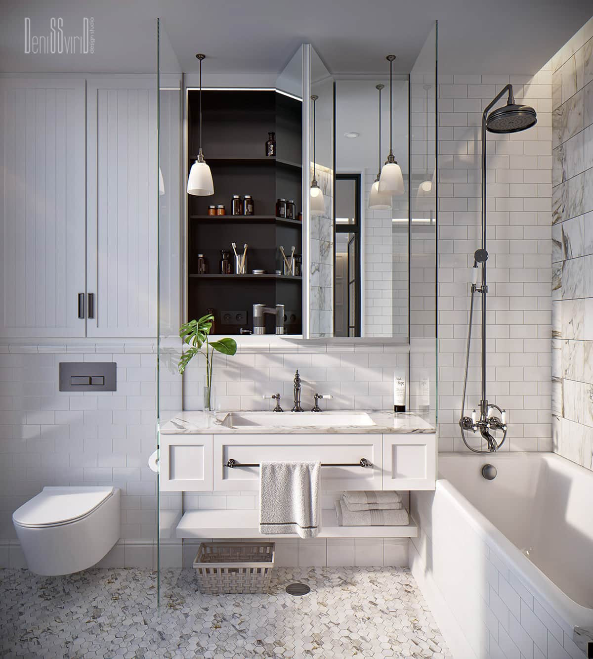 سأقوم بعمل داخلي للحمام الخاص بك