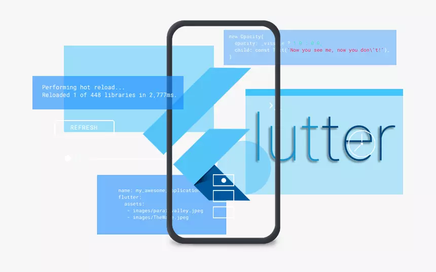 تعليمات وشرح flutter لتطوير تطبيقات الهواتف