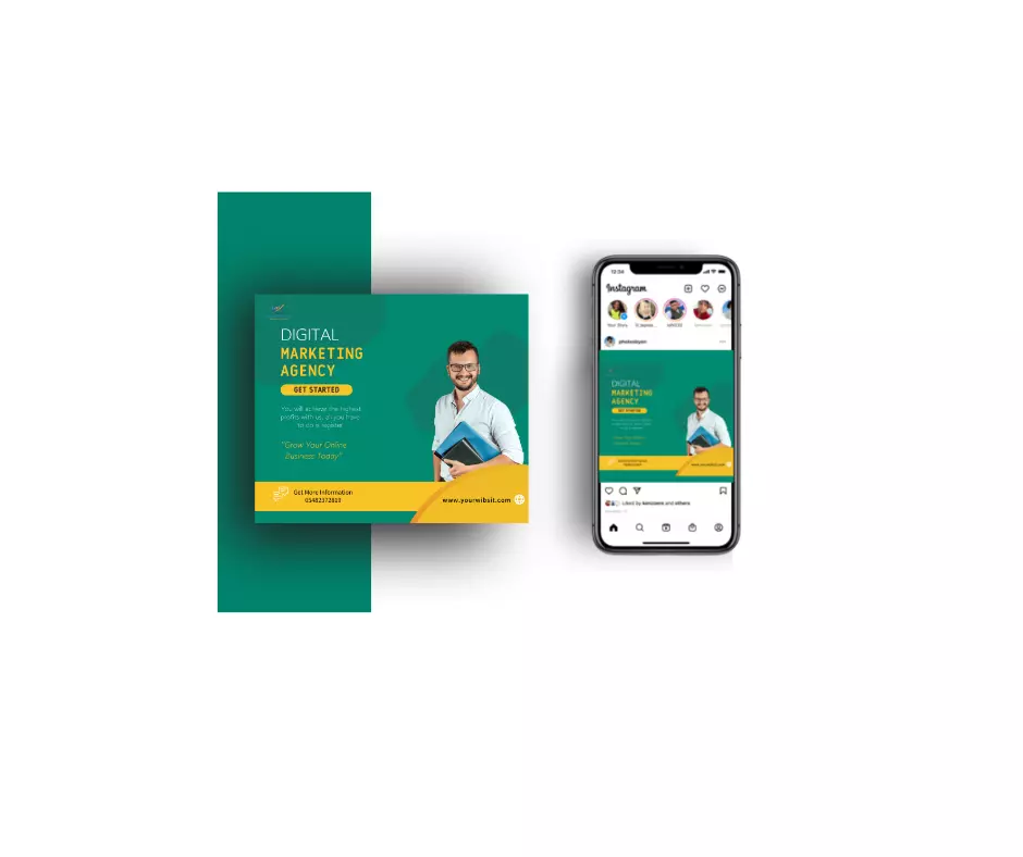 تصميم بوست سوشل ميديا احترافي