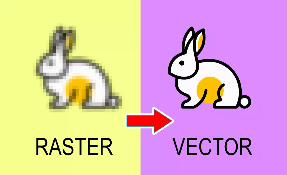 تحويل الصور Raster الى صور Vector ذات وضوح عالي قابلة للتعديل