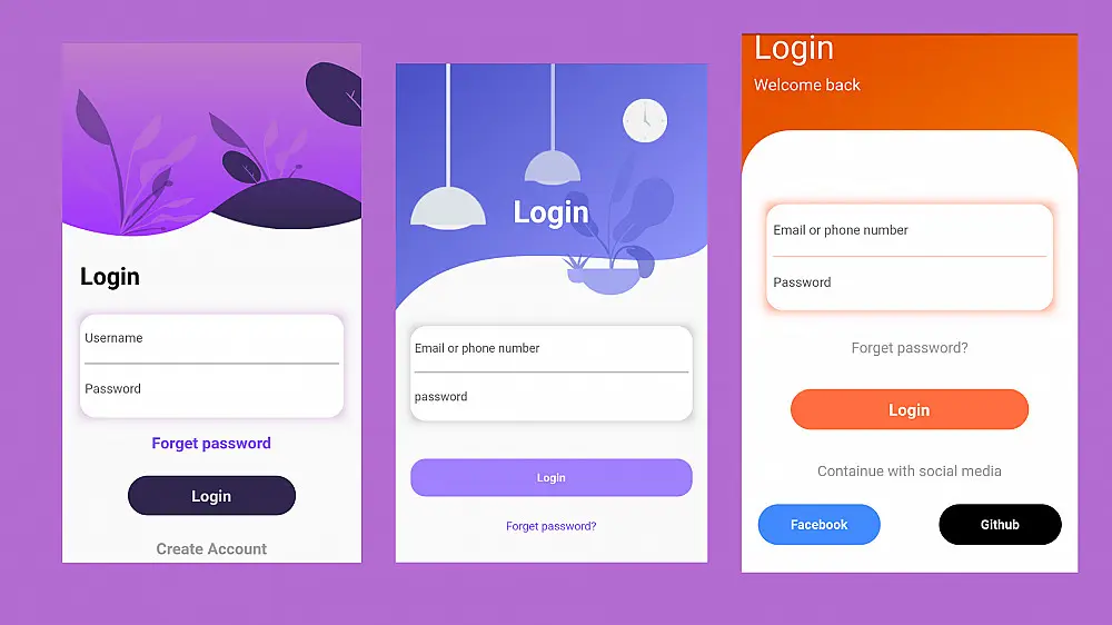 Design a Professional Login Page Using Flutter