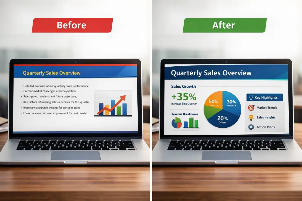 تصميم عرض تقديمي احترافي PowerPoint أو Canva من 10 شرائح بشكل جذاب ومنظم