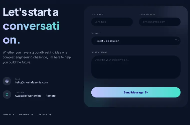 بناء portfolio احترافي لعرض اعمالك وخبراتك
