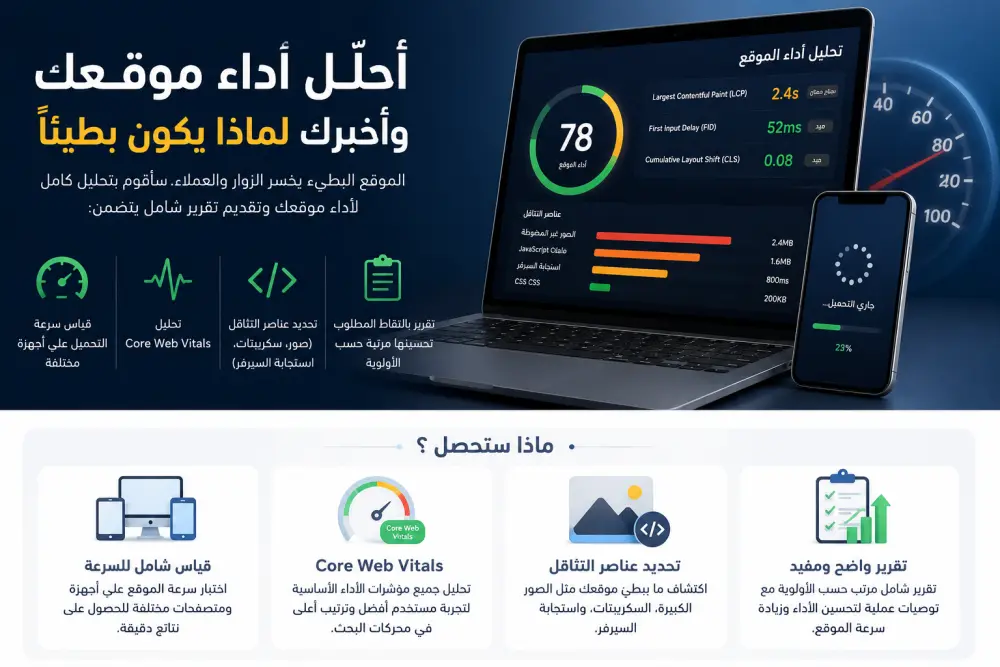 اختبار الأداء والسرعة