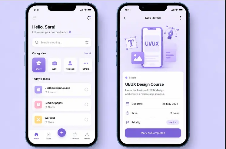 سأصمم واجهة تطبيق بسيطة باستخدام Figma