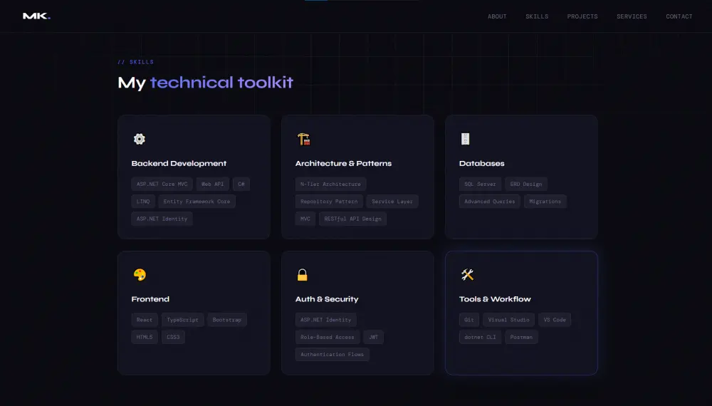 إنشاء موقع portfolio احترافي باستخدام react
