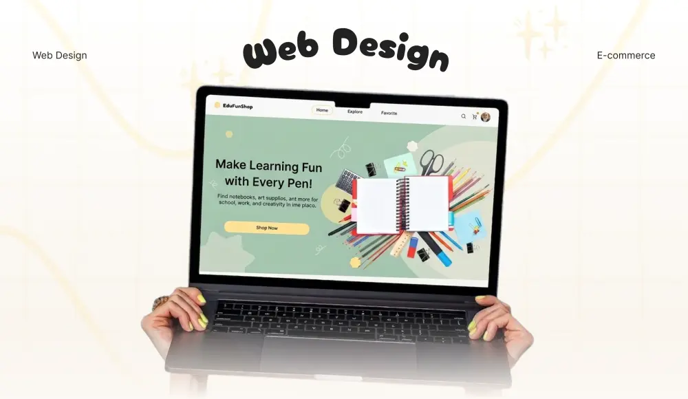 تصميم واجهات UI UX احترافية للمتاجر الإلكترونية