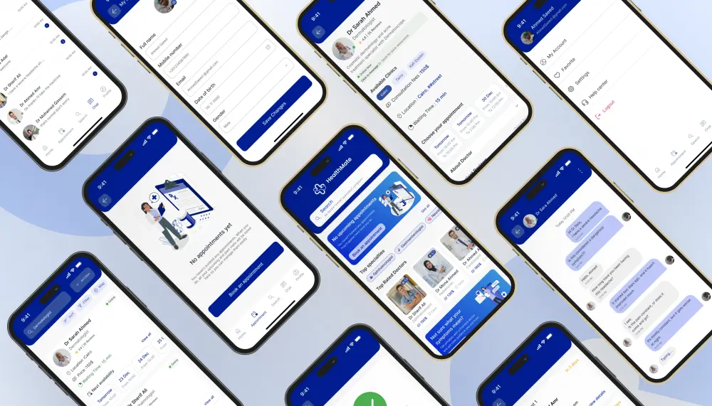 تصميم واجهة وتجربة مستخدم UI UX لتطبيقات الموبايل باحترافية