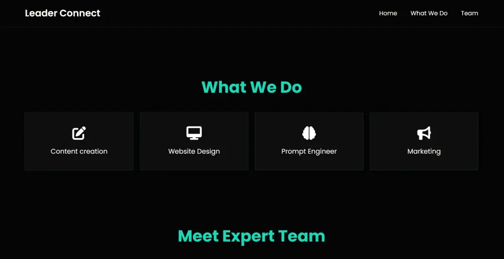 تصميم وبرمجة صفحة هبوط (Landing Page) احترافية وعصرية  للهوية الشخصية أو الشركات 3 صفحات لا تشمل الاستضافه