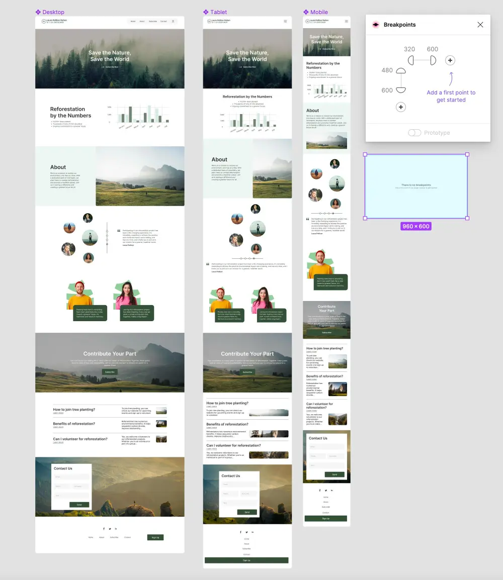 خدمة تحويل Figma/XD/PSD إلى HTML