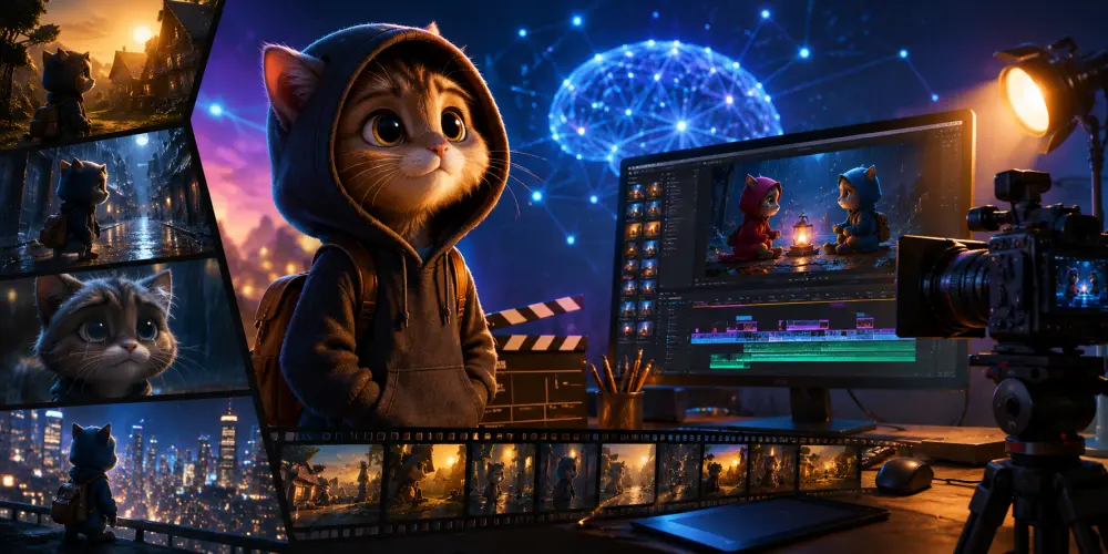 تصميم أفلام ورسوم متحركة بالذكاء الاصطناعي
