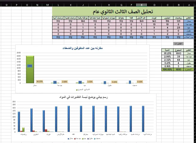 Excel Data Analysis | تحليل بيانات احترافي وتقارير ذكية على الاكسل