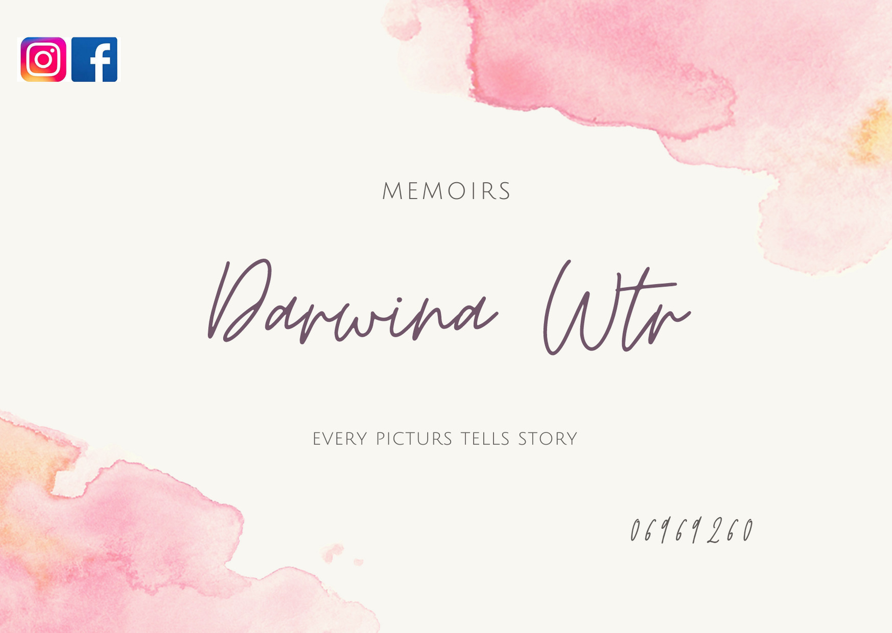 تصميم بطاقة عمل بإحترافية