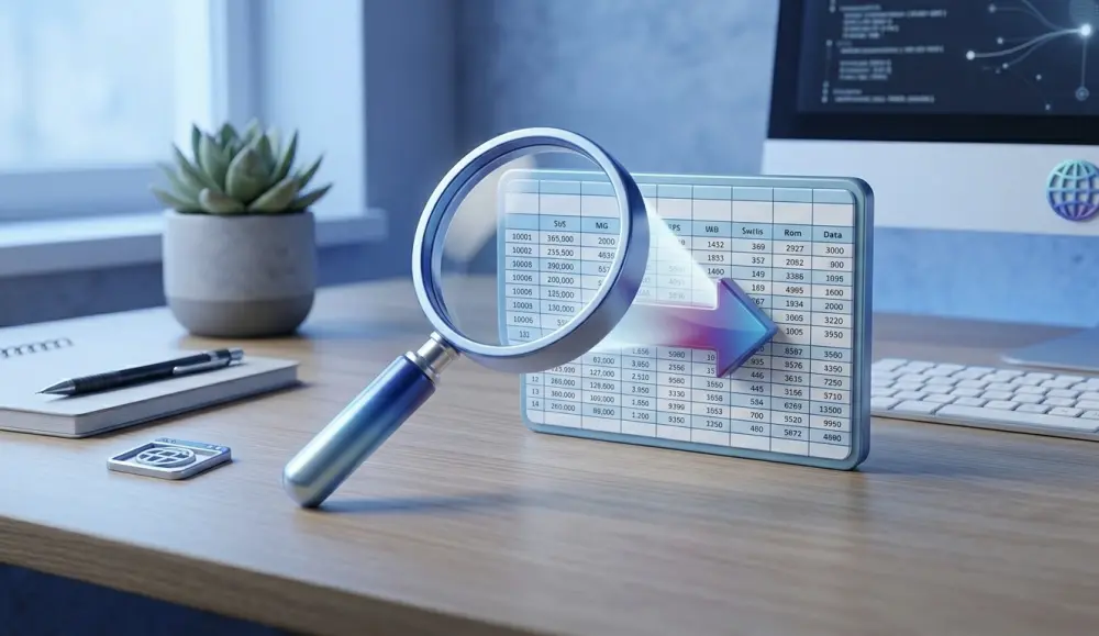 جمع بيانات وبحث دقيق من الإنترنت وتنظيمها في ملف Excel
