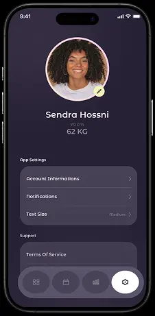 أصمم صفحة Profile احترافية لتطبيقات الموبايل مع التركيز على تجربة المستخدم (UI/UX) وتصميم عصري يناسب مختلف أنواع التطبيقات