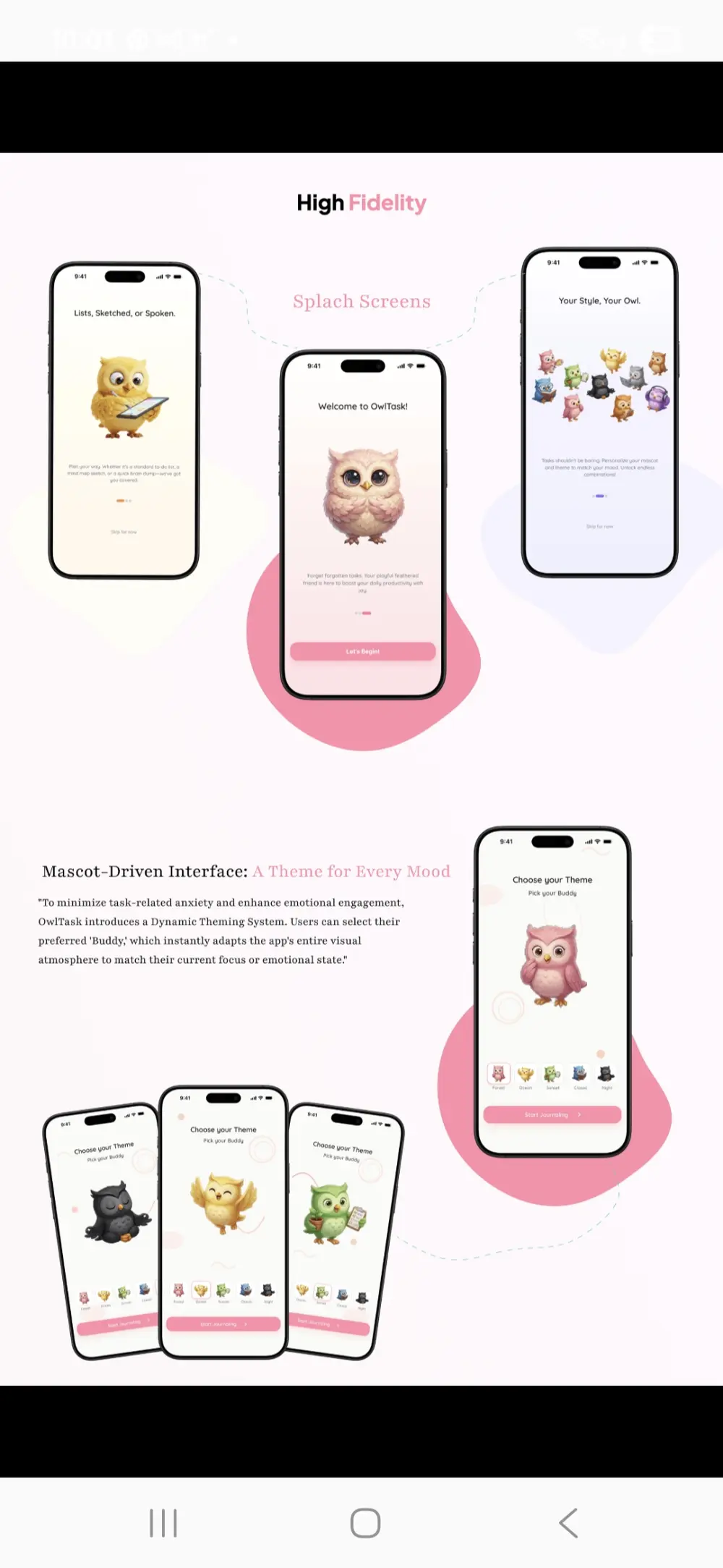تصميم UI/UX متكامل للتطبيقات مع Prototype تفاعلي بـ Figma
