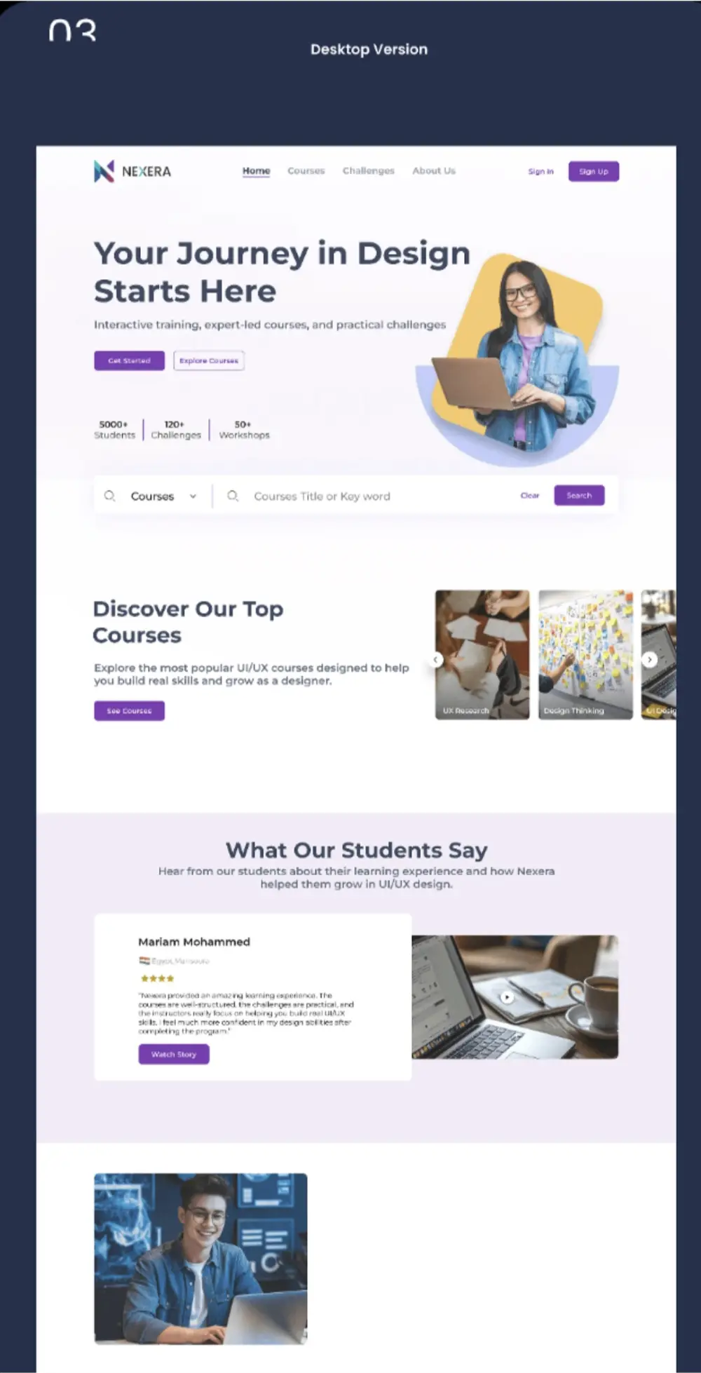 تصميم صفحات هبوط (Landing Pages) احترافية وعصرية بـ Figma