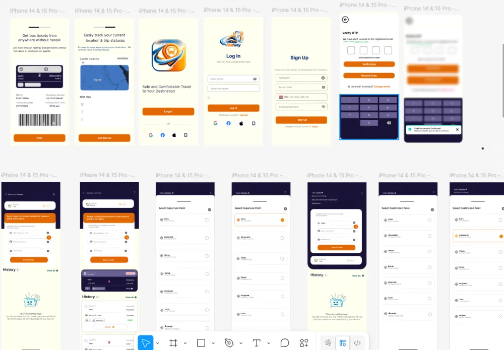 ساصمم واجهات UI/UX احترافيه للمواقع و التطبيقات