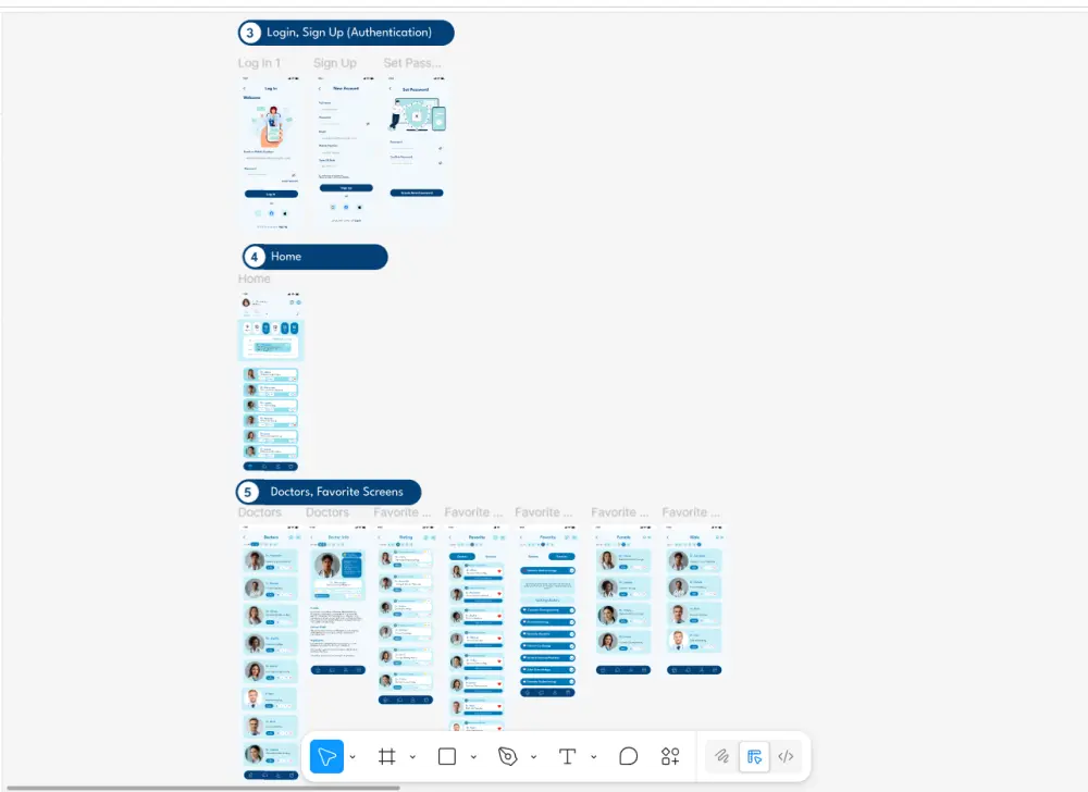 سأصمم واجهات UI/UX احترافية للمواقع والتطبيقات باستخدام Figma