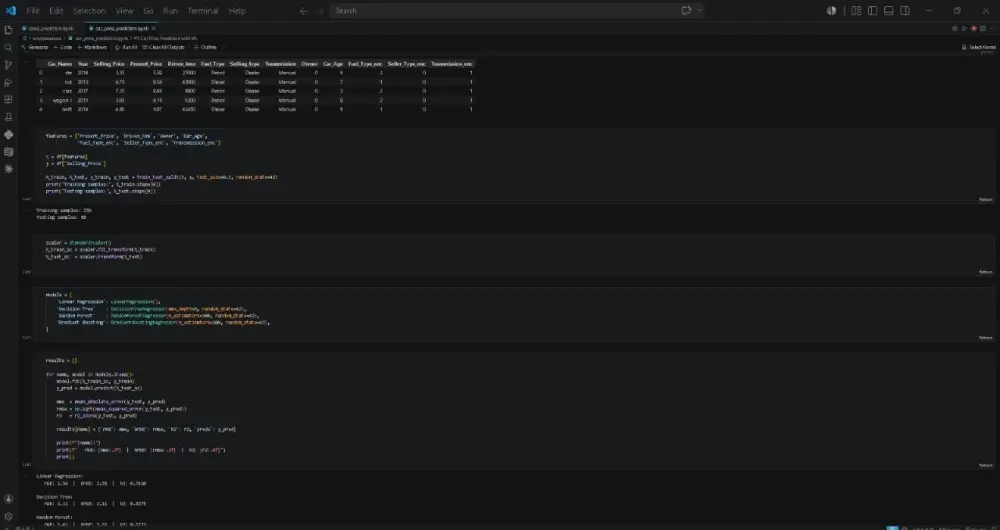 سأبني نموذج تنبؤ بالأسعار باستخدام Python وMachine Learning