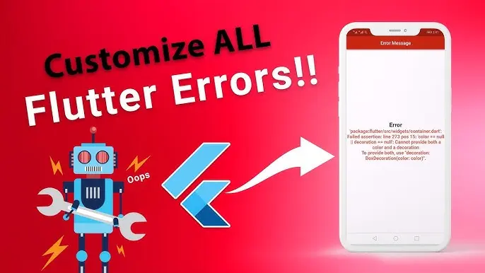 حل مشاكل وأخطاء تطبيقات Flutter وتحسين الأداء وإصلاح الأعطال (Debugging Expert)