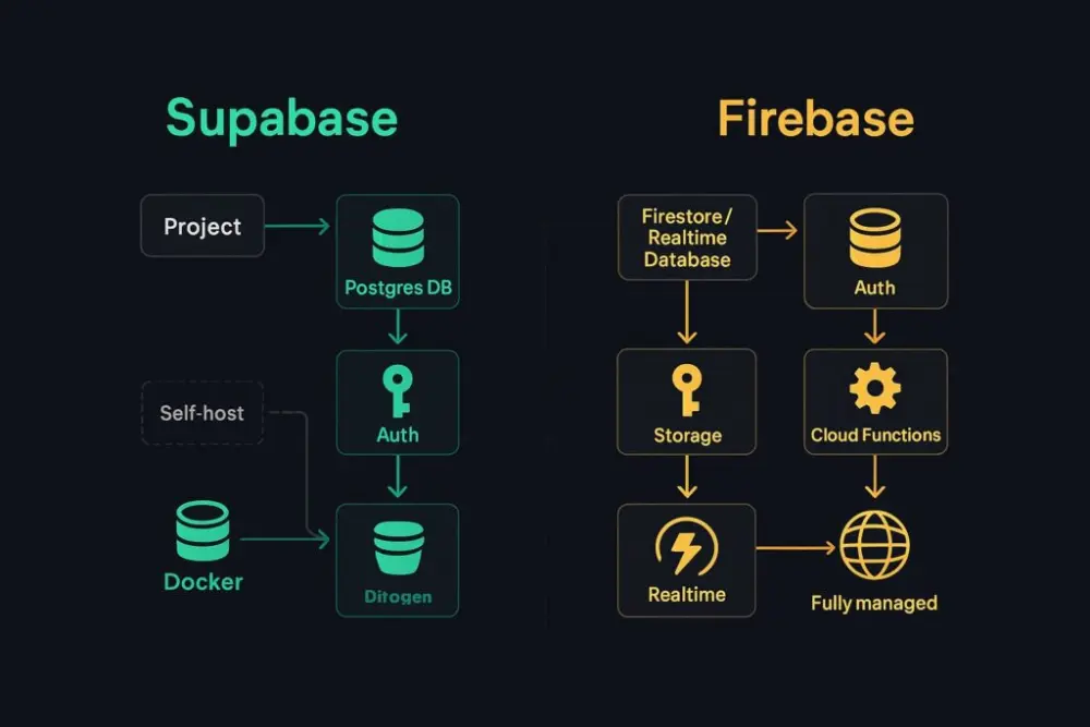 إعداد وربط Firebase و Supabase لتطبيقات Flutter بشكل احترافي