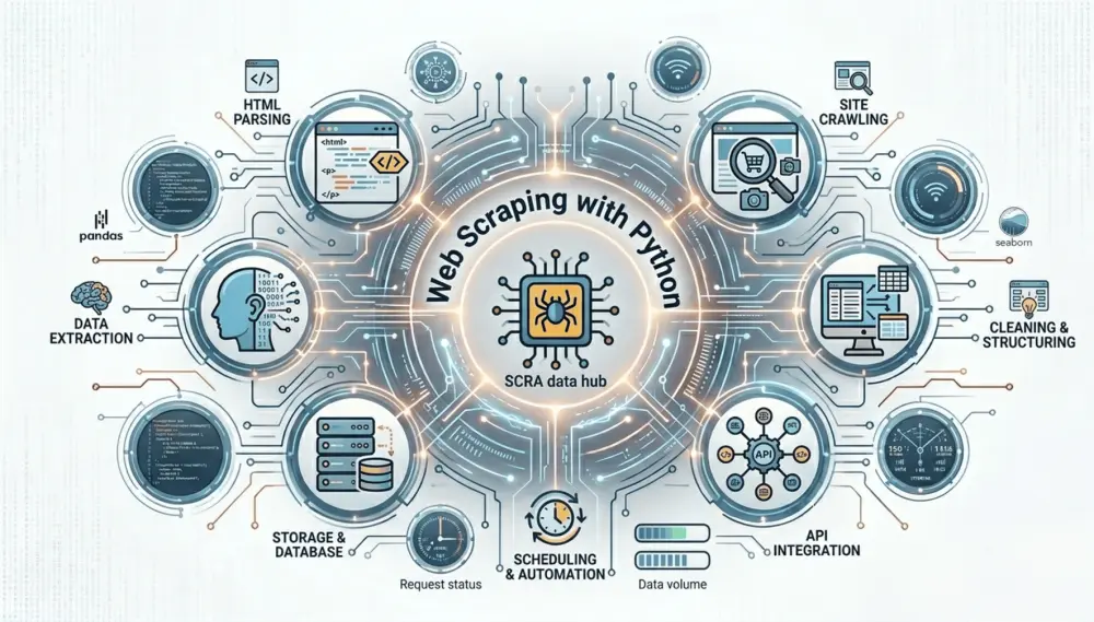 استخراج البيانات Web Scraping