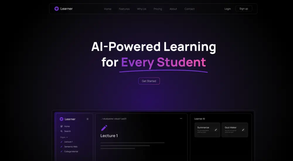 تصميم وتطوير Landing Page احترافية باستخدام React.js (3 أقسام متجاوبة) 🚀