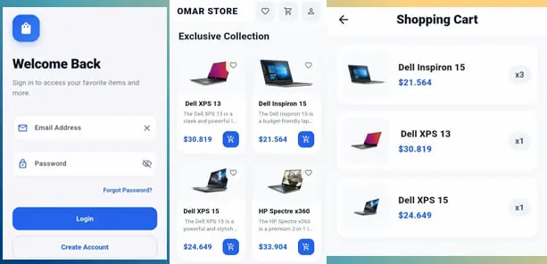 برمجة وتطوير تطبيقات أندرويد و iOS باستخدام Flutter