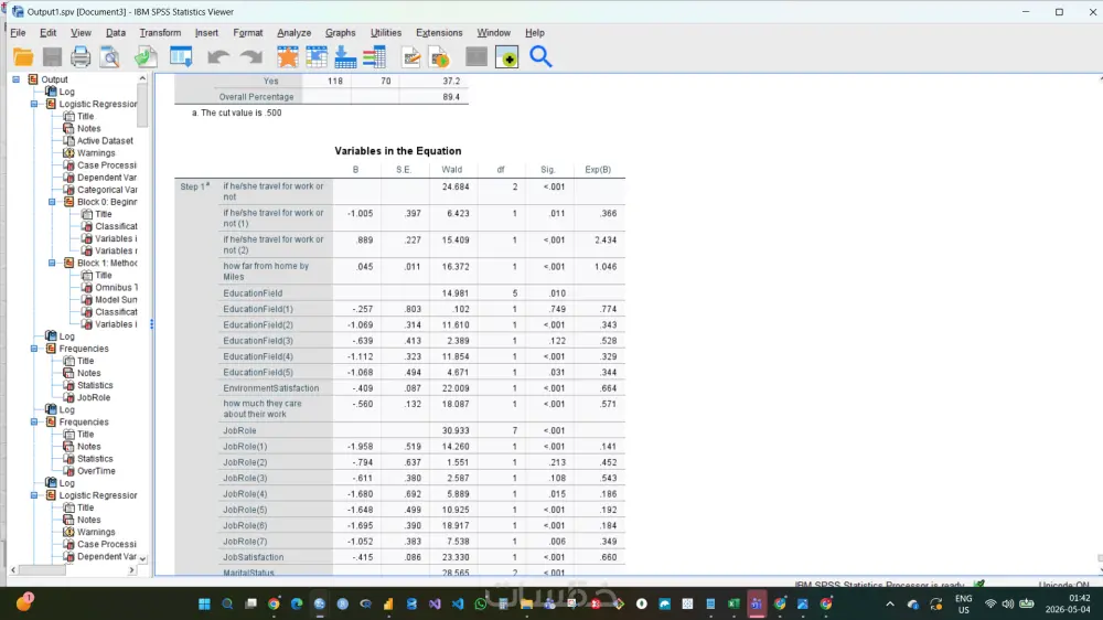 تنظيف البيانات وتحليلها إحصائيًا باستخدام SPSS